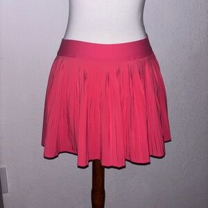 Lululemon Mesh Pleats MR Mini Tennis Skirt 4.5” Liner Size 8